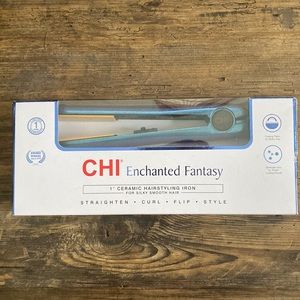 Chi Enchanted Fantasy 1 inch ceramic straightening iron - new